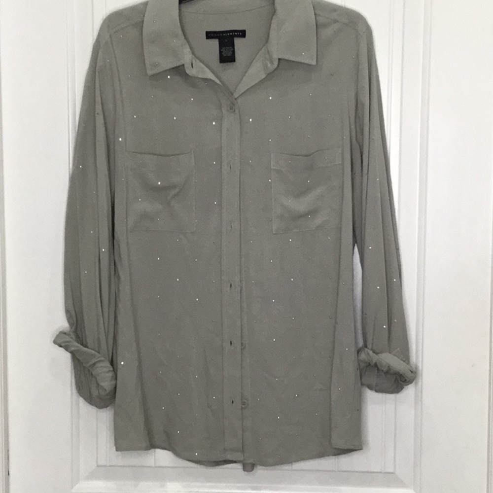 Blouse grey  NWOT